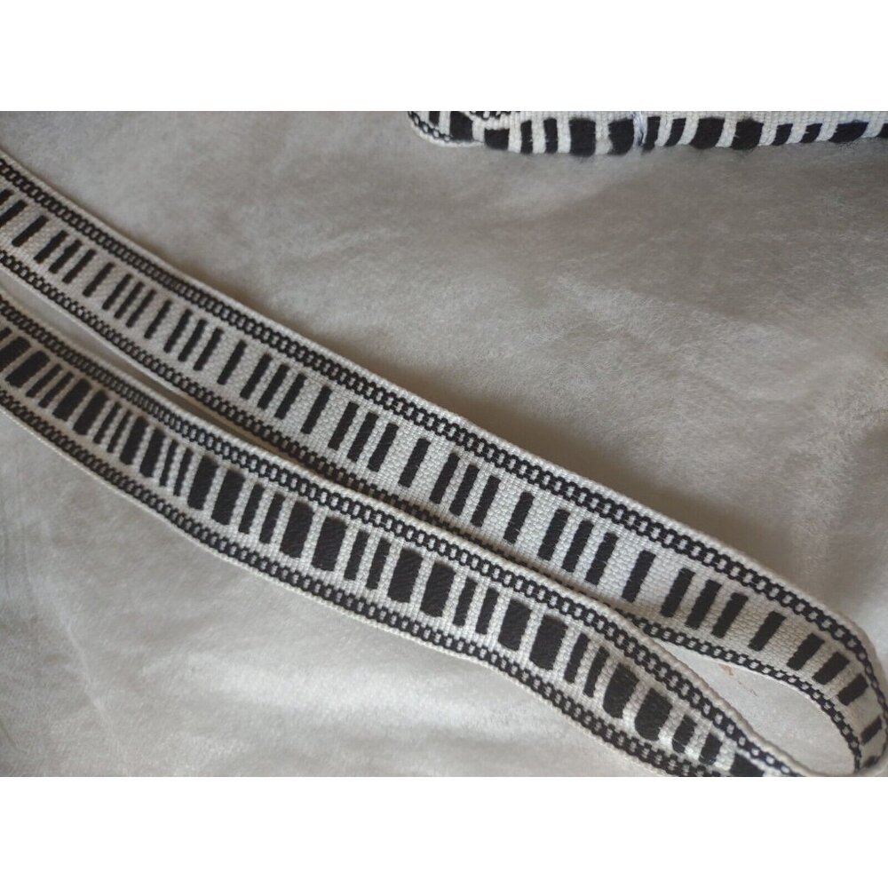 ECUADOR HAND CRAFTED BOHO CROSS BODY BAG Small Lovely Woven 5"x6" LONG STRAP EXC - Picture 4 of 7
